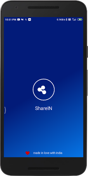ShareIn 🇮🇳 - File Transfer & Indian Shareit App Screenshot 0