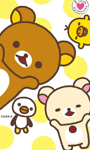 Rilakkuma LiveWallpaper 3 Screenshot 0
