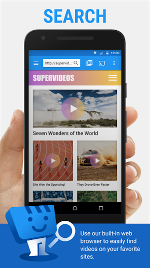 Web Video Cast | Browser to TV/Chromecast/Roku/+ Screenshot 0