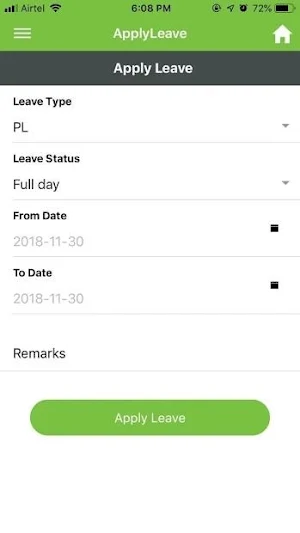 TimeSheet Biomax Screenshot 1