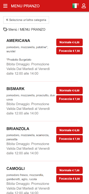 Officina della Pizza Screenshot 2