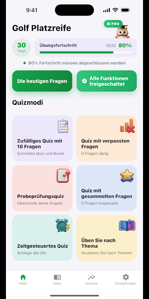Golf Platzreife 2026 Screenshot 0