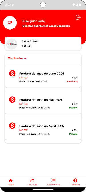 Fastinternet Screenshot 1