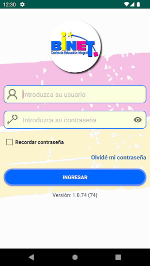 Escuela BINET Screenshot 1