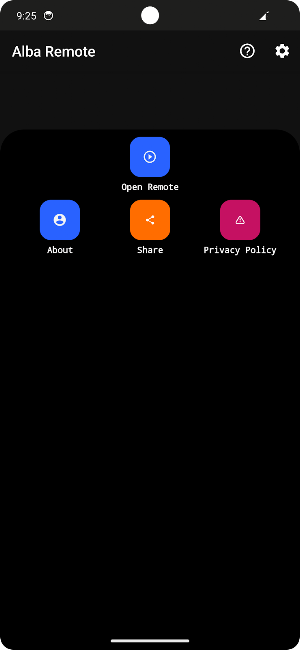 Remote control for Alba lcd TV Screenshot 0
