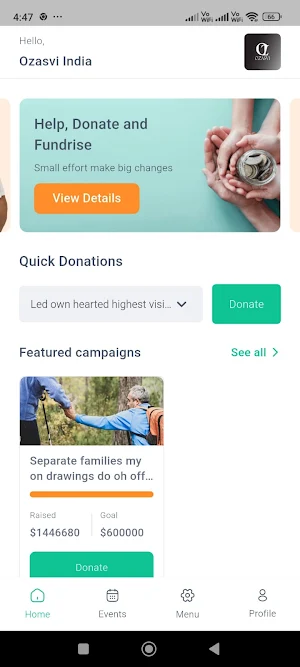 Ozasvi Donation Screenshot 0