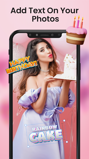 Birthday Photo Frame Screenshot 3