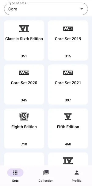 MTGCollection Screenshot 0