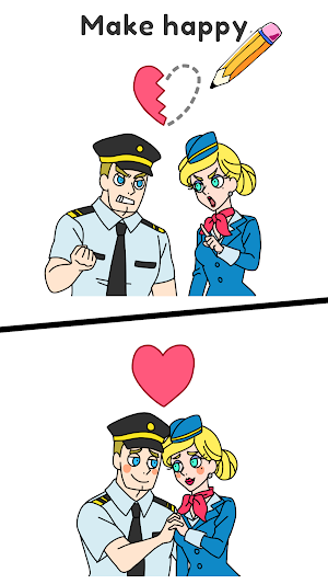 Draw Happy Airport : Fun game Screenshot 1