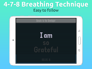 Breathing Gratitude - Read Relaxing Affirmations Screenshot 3