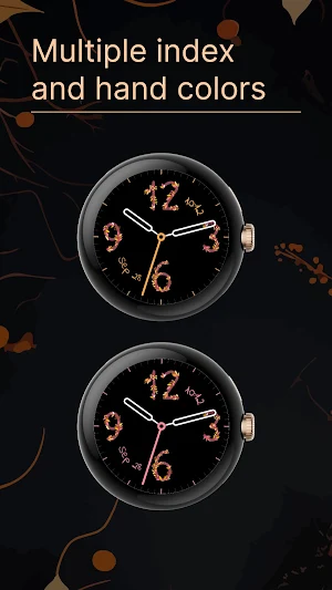 Wear OS - Autumn Watch Face Screenshot 2