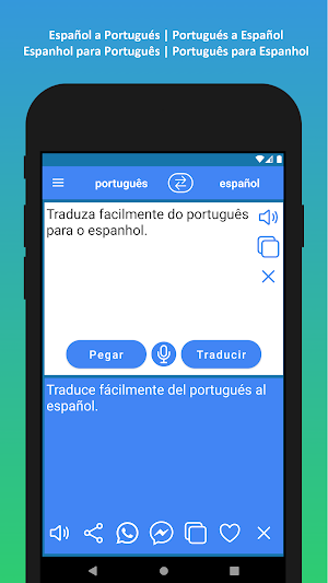 Spanish Portuguese Translator Screenshot 2