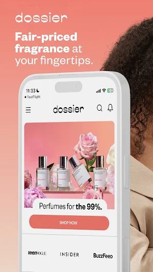 Dossier Perfumes Screenshot 0