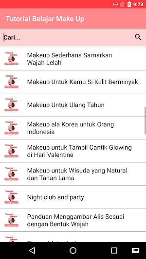 Tutorial Belajar Make Up Screenshot 2