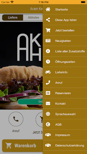 Aram Kebab Haus Screenshot 2