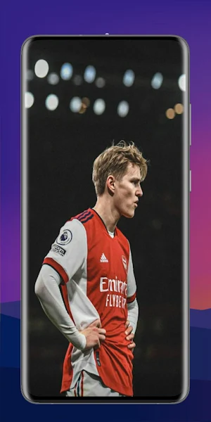Martin Odegaard 4K Wallpaper Screenshot 0