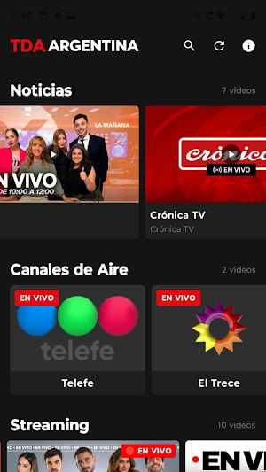 TV Abierta Argentina (TDA) Screenshot 0