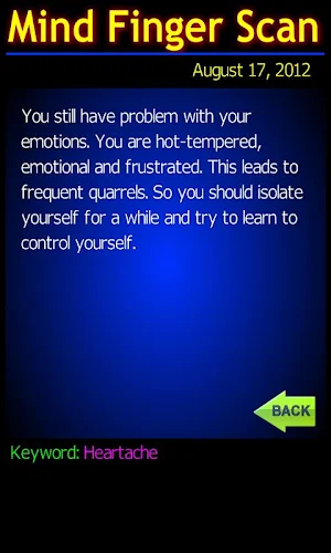 Mind Finger Scan Screenshot 3