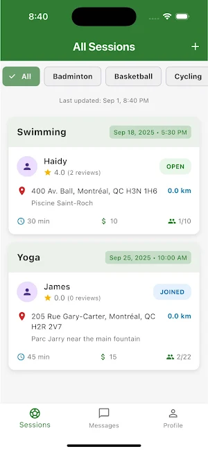 Be My Coach Screenshot 0