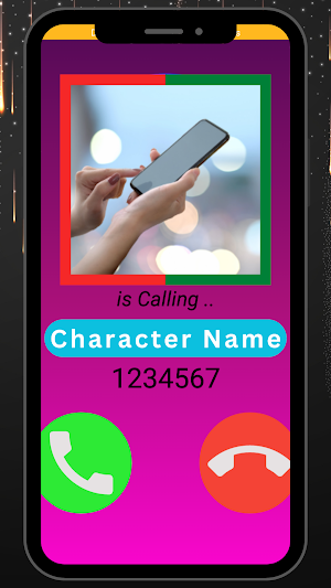 Name Fake Call. Screenshot 2