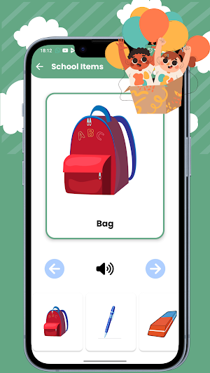 FlashCards for kids :Preschool Screenshot 1