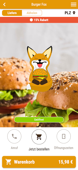Burger Fox Screenshot 0