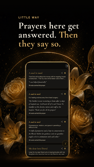 Little Way: Catholic Rosary Screenshot 1