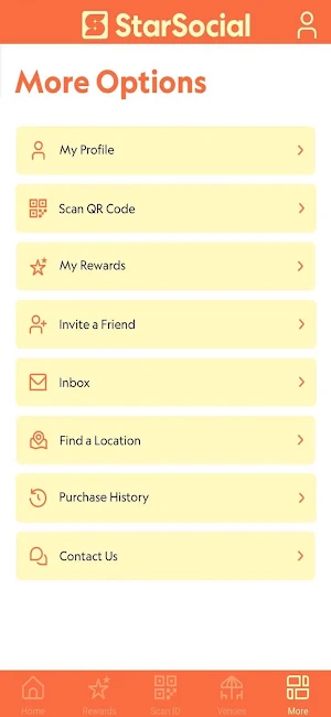 StarSocial Rewards Screenshot 2