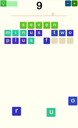 Nemters: puzzle of numbers and letters Screenshot 3