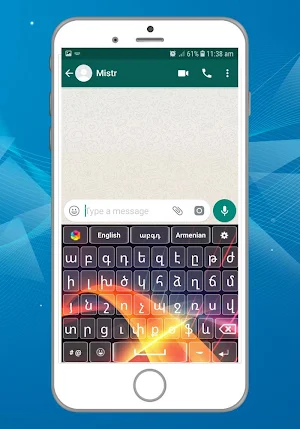 Armenian Keyboard 2021: Armenian Language Screenshot 2