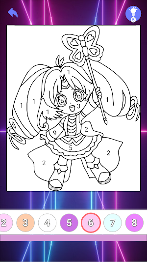 Coloring Gacha Club Fan-Art Characters Screenshot 0