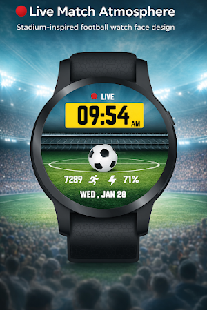 Football Arena Watch Face Screenshot 0