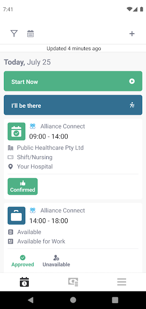 Alliance Connect Screenshot 1