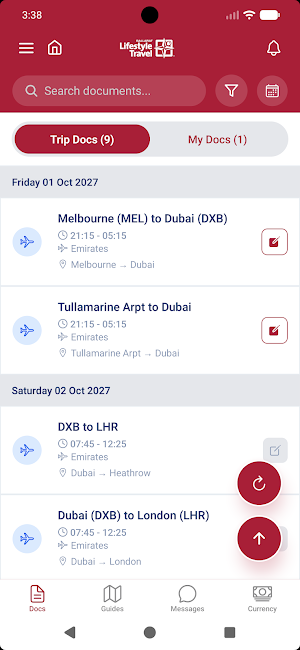 My Trips + Screenshot 3