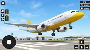Airplane Games Sky Flight Sim Screenshot 0