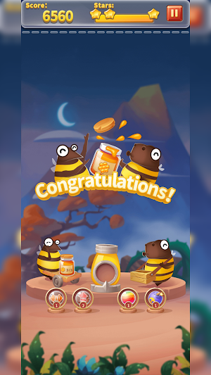 Bee Bubble Shooter Screenshot 0