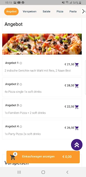 Peißenberger Pizza Screenshot 2