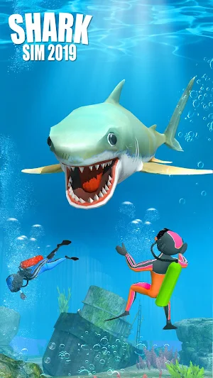 Shark Attack Wild Simulator 2019 Screenshot 3