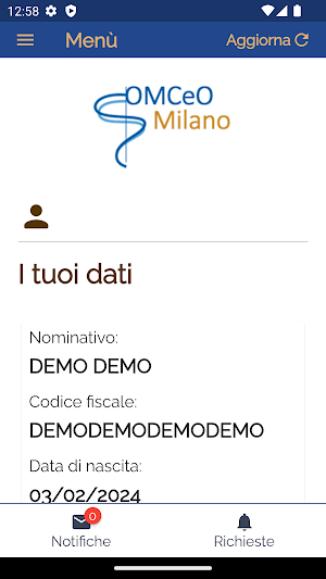 OMCeO Milano Screenshot 0