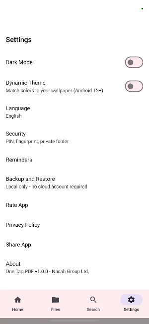 One Tap PDF Screenshot 3