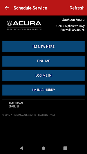 Jackson Acura Screenshot 2