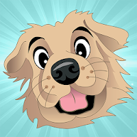 TuckerMoji - Golden Dog Sticke