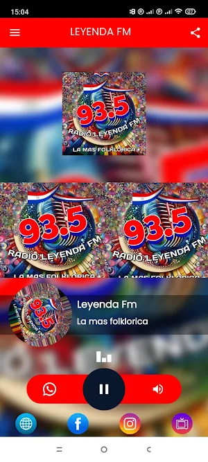 Radio Leyenda 93.5 Fm Screenshot 1