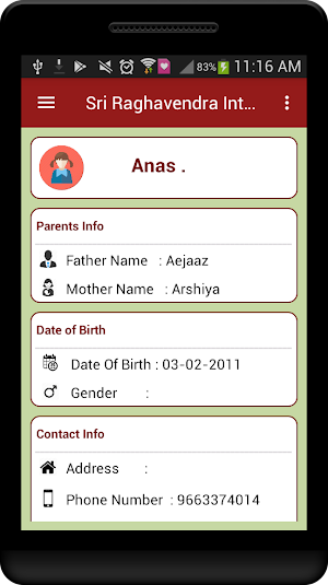Sri Raghavendra International School Screenshot 3