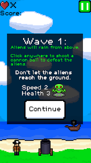 Space Cannon Screenshot 1