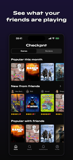 Checkpnt: Video Game Tracker Screenshot 2