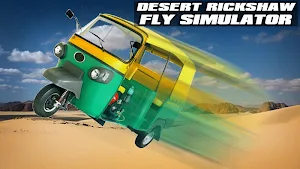 Desert Rickshaw Fly Simulator Screenshot 0