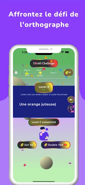 Dictée challenge Screenshot 1