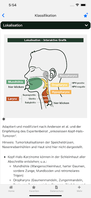 Kopf-Hals-Tumoren onkowissen Screenshot 2