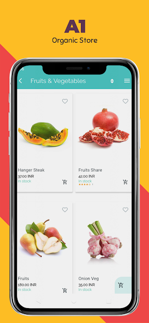 Veg Organic Store - Online Vegetables Fruits Screenshot 1